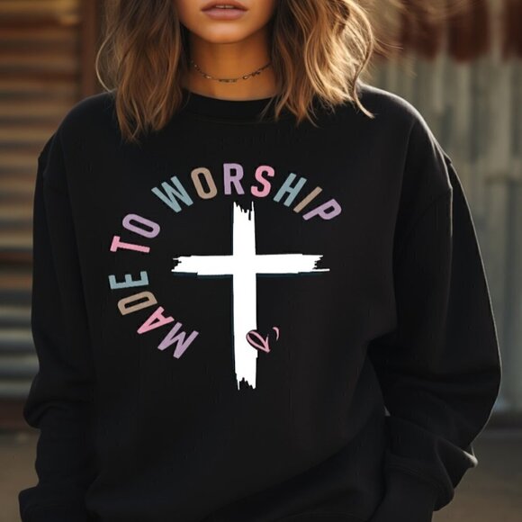 Custom Made Tops - Faith Based Sweatshirt